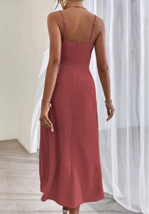 Vestido Com Racha Novo