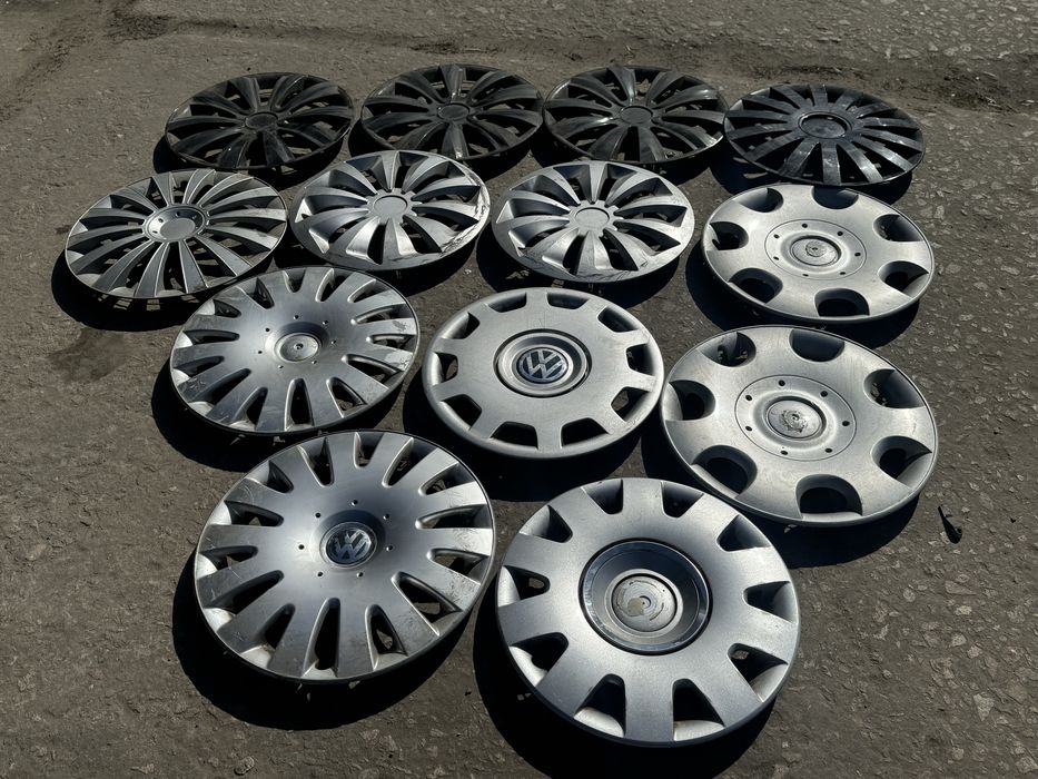 Ковпаки р15 р16 поштучно audi skoda golf passat р16 р15
