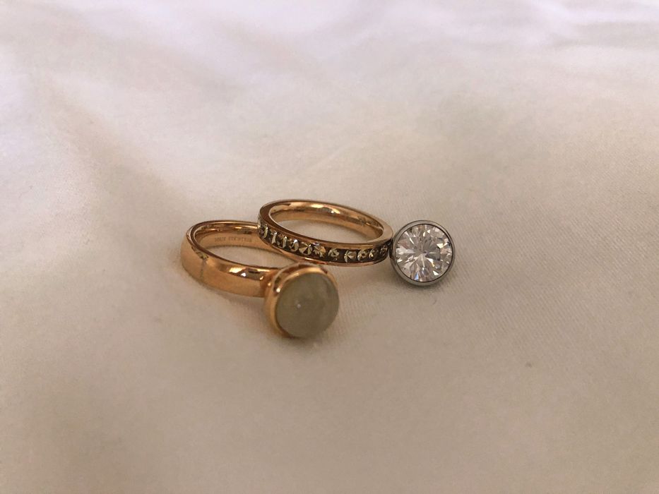 Conjunto anéis Melano Jewels