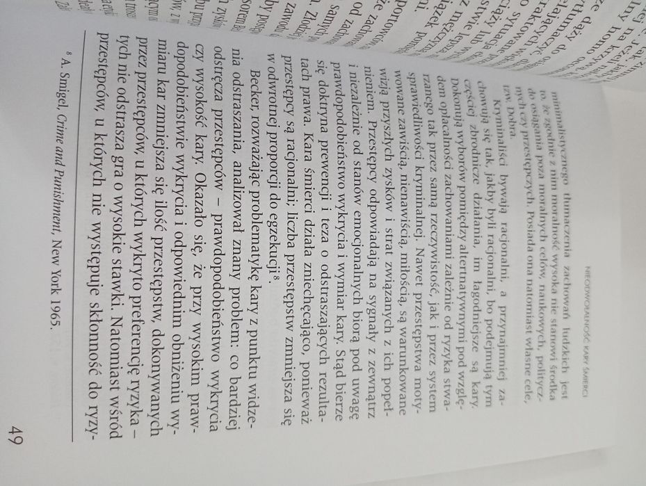 Kara śmierci powracający dylemat Piotr Bartula