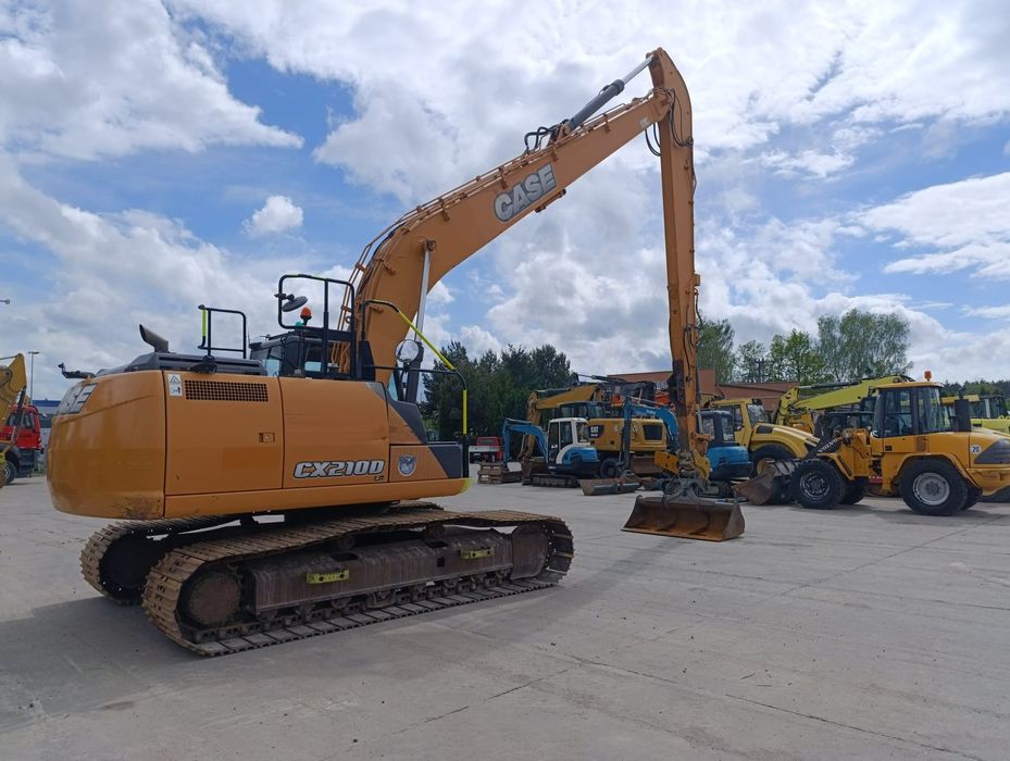 Case XC210C  Case cx210D Stan idealny - Long