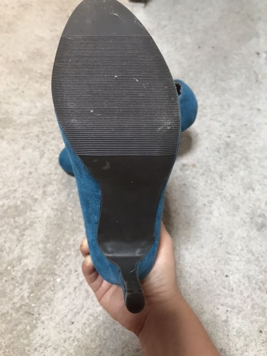 Sapatos azuis