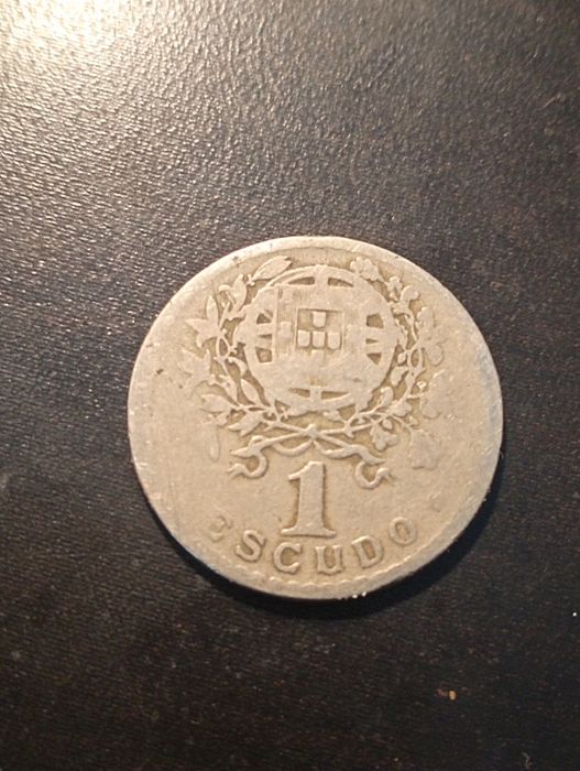 3 moedas de 1 escudo - Republica Portuguesa -Portugal 1929, 1951, 1959