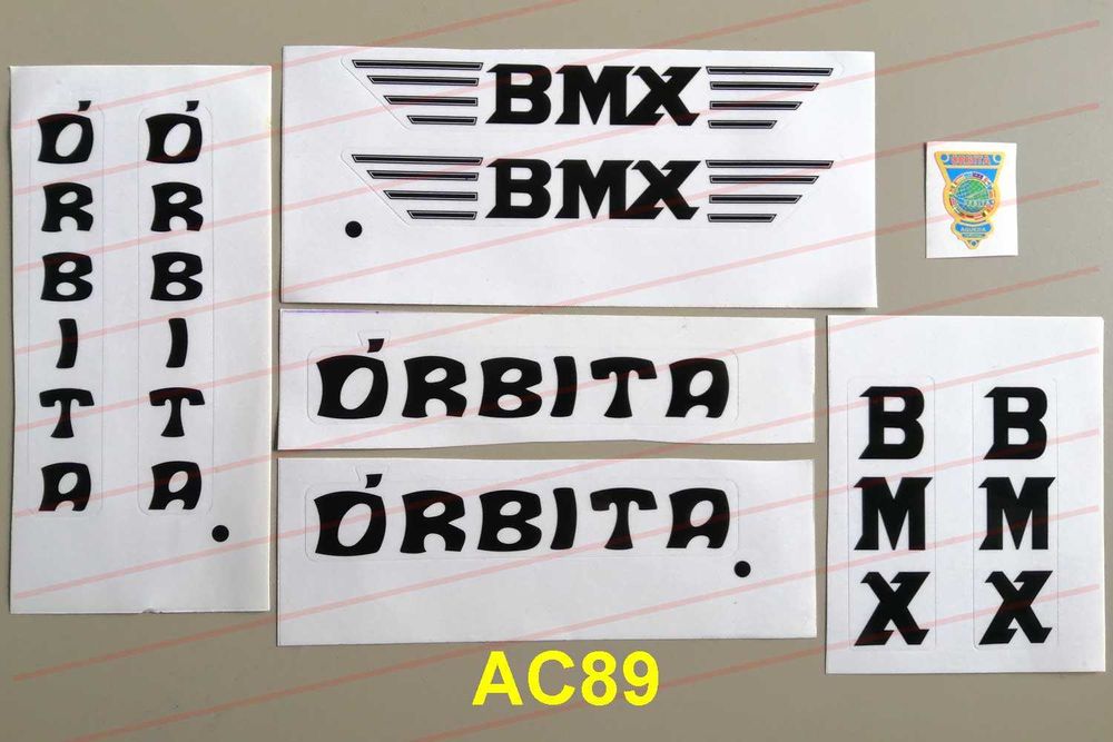 Jogos de autocolantes de bicicleta clássica