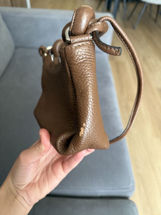 Шкіряна міні сумка українського бренду verbena handbags