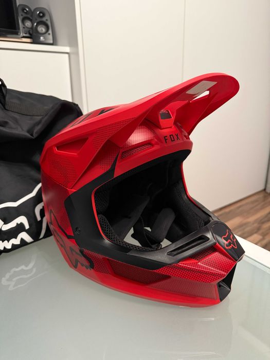 Kask FOX V2 Speyer Red MX (cross,quad,enduro,mtb) GWARANCJA