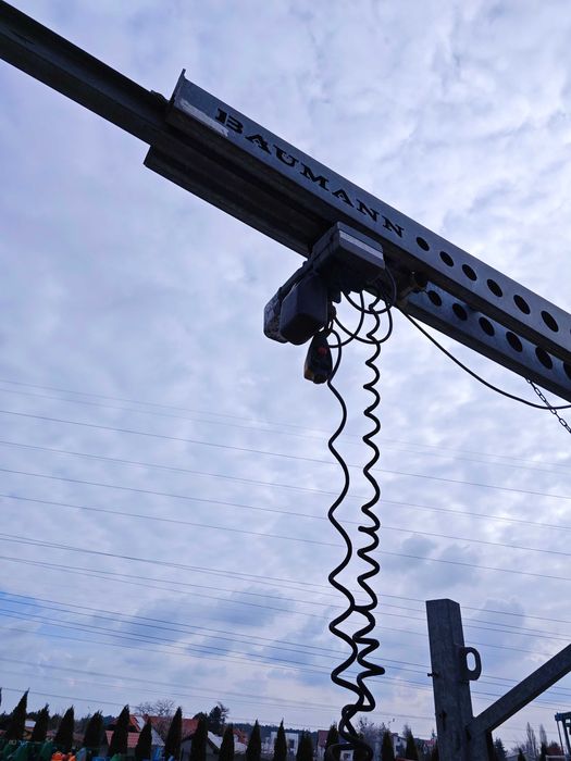 Mini Kran dźwig żuraw BAUMANN GOLIAT IV wciągarka STEIN REX