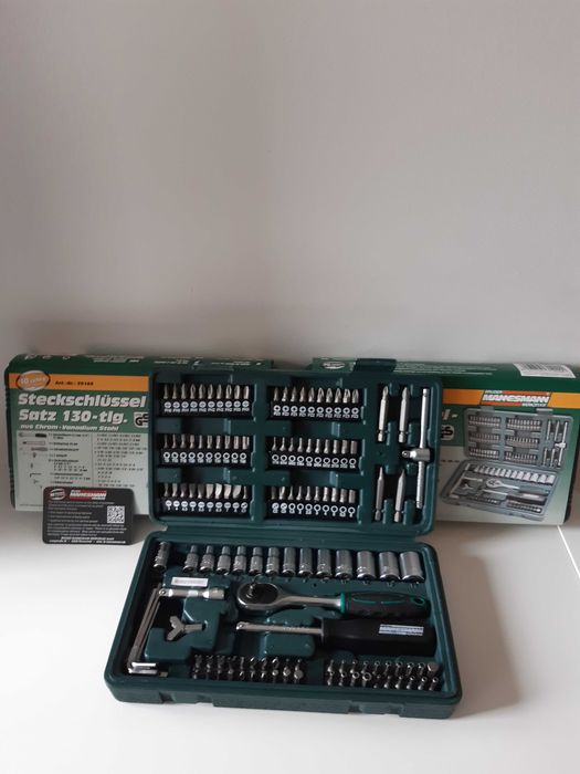 Mala Pequena Ferramentas Mannesmann - 130 Peças (NOVO)