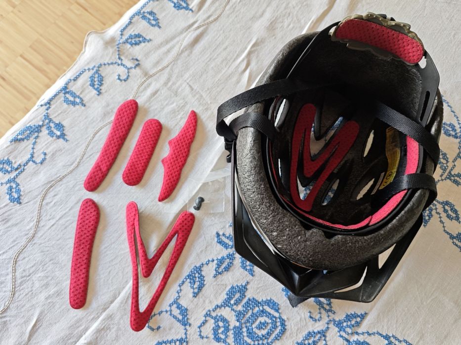 Kask rowerowy Author Basic, rozm regulowany do 61cm