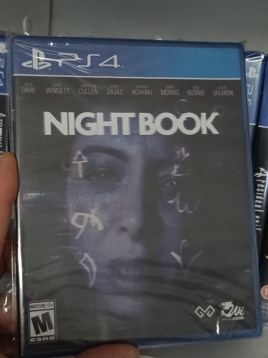 Night Book Nightbook PS4 Limited Run Games nowa horror unikat rare