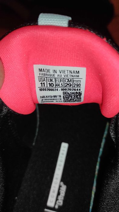 Buty Męskie Reebok 100202644 NANOFLEX TR 2 Czarne 45