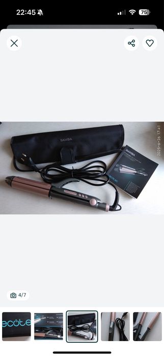 Выпрямитель для волос CECOTEC Bamba RitualCare 1000 Ceramic 2in1