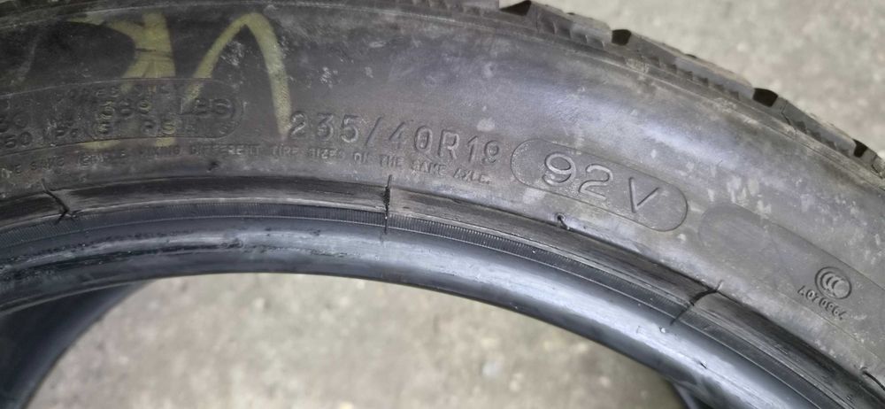 2szt opony zimowe Michelin Jan Nowe _ 235/40/19
