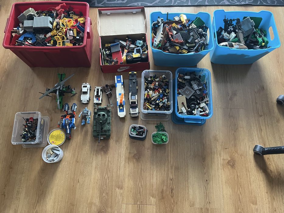 POTĘŻNA Kolekcja LEGO i COBI! Zestawy + MEGA Ilość Klocków luzem i Figurek! OKAZJA