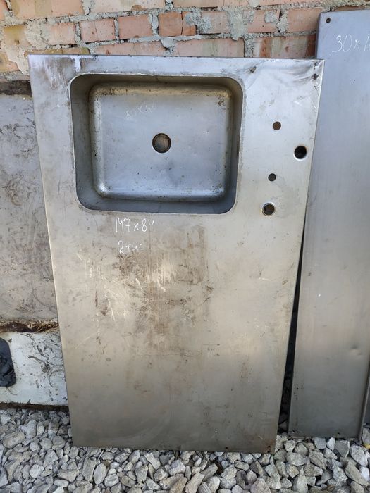 Мийка стільниці нержавійка