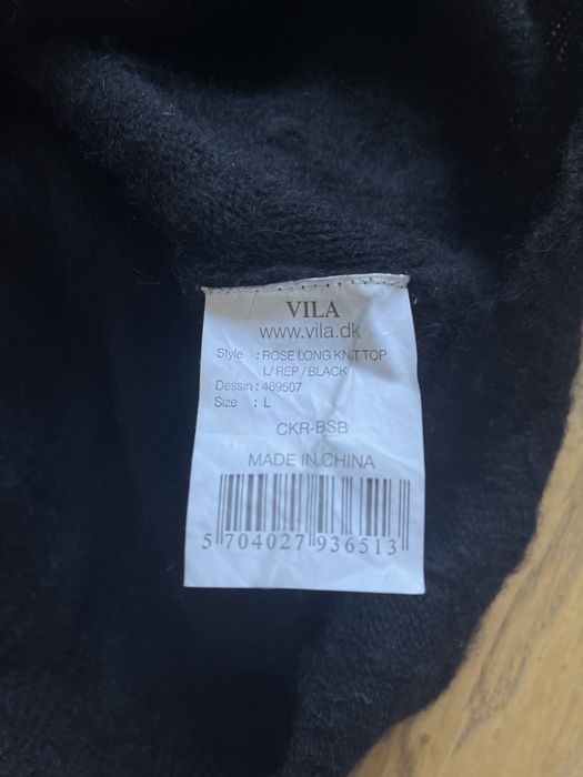 Sweter/ sukienka /tunika z angory VILA