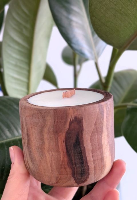 Продам подарунковий набір соєвих екологічних  свічок