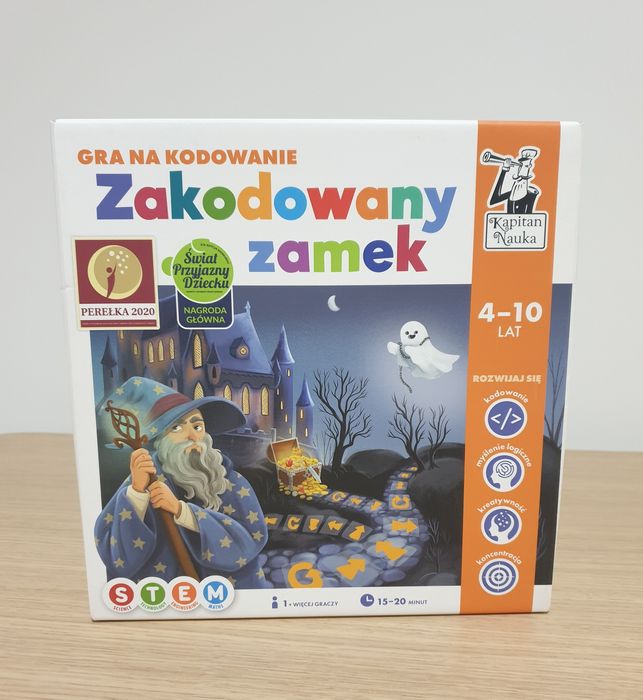 Gra planszowa Kapitan Nauka ZAKODOWANY ZAMEK