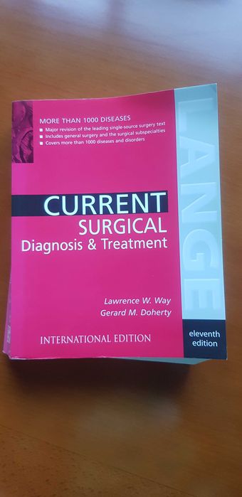 Current surgical diagnosis treatment