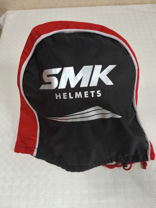 Capacete modular SMK Gullwing S01 tamanho S – como novo