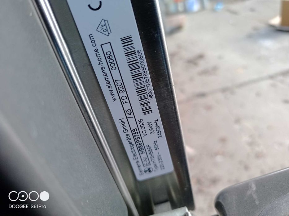 Piekarnik Siemens HB86P575S