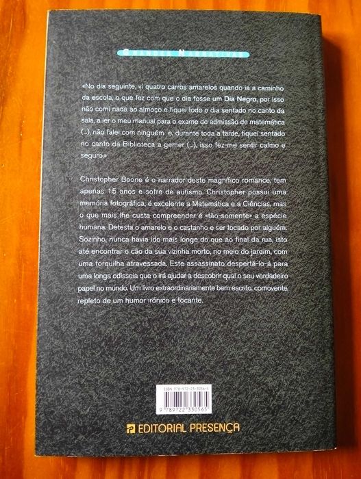 Livro juvenil - O estranho caso do cão morto