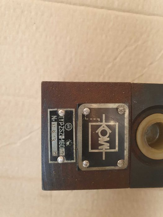 Zawór hydrauliczny TYP-ZSZ1-160   ze sterowaniem