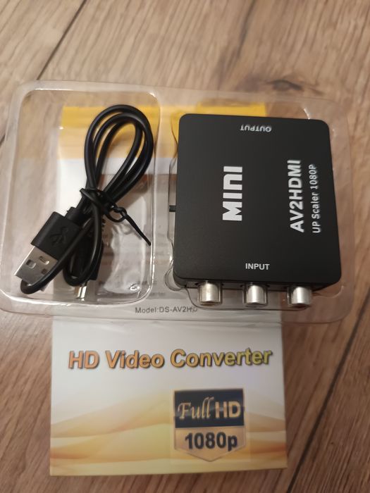 Konwerter RCA/Cinch do HDMI HD Video converter