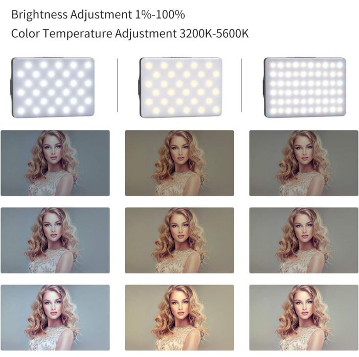 Luz de vídeo Newmowa 60 LED