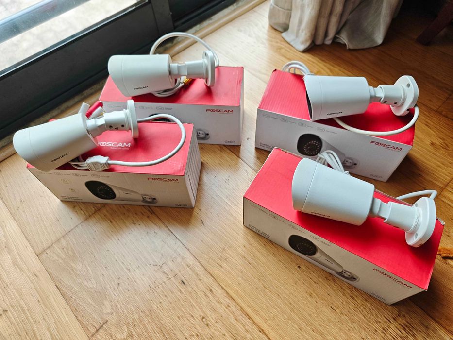 Câmeras POE IP Foscam G2EP e G4EP