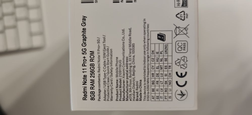 Redmi Note 11 Pro+ 5G