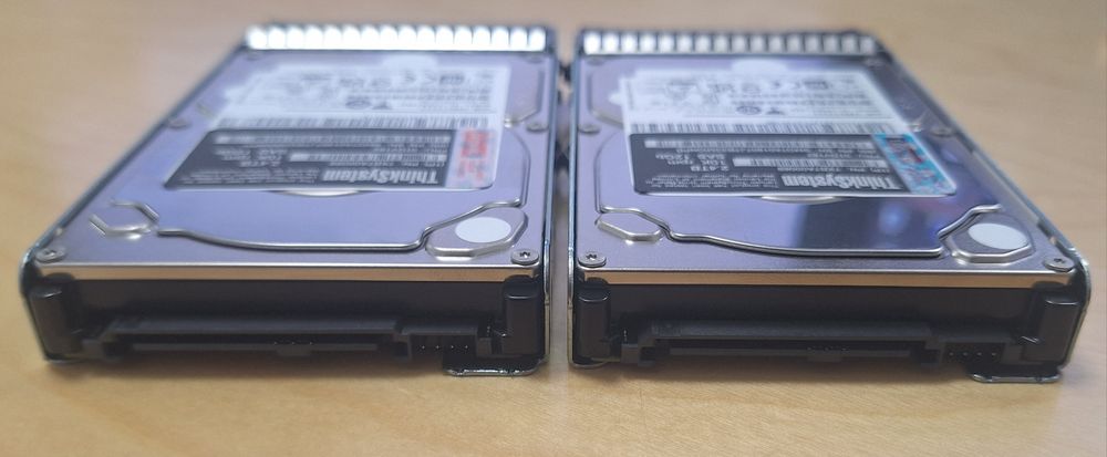 SAS 12Gb 2.4TB dwa dyski serwerowe IBM ThinkSystems