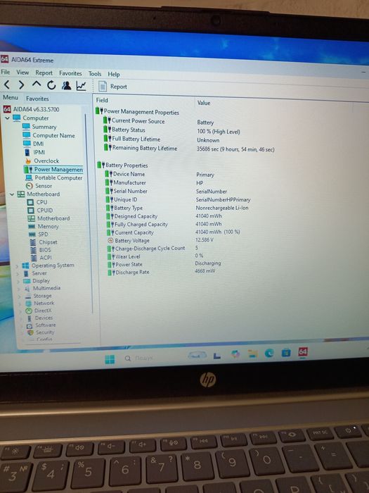Ноутбук HP Laptop 15t-fd000 I5-1334U 10 ядер 16Gb RAM стан нового