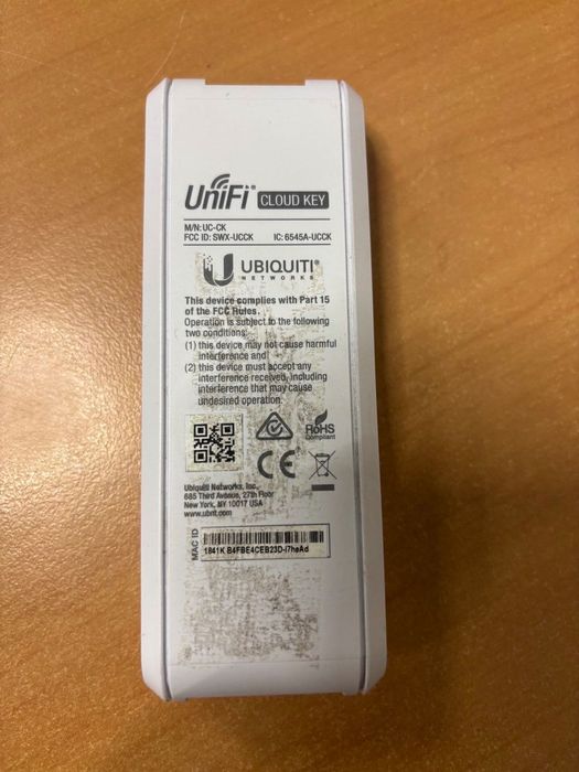 Контролер Uni Fi Ubiquiti Cloud Key UC CK