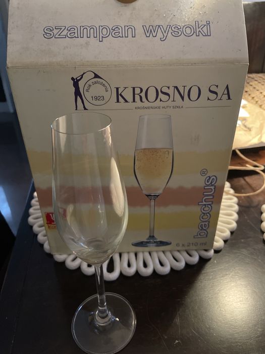 Kieliszki do szampana 5 szt Krosno