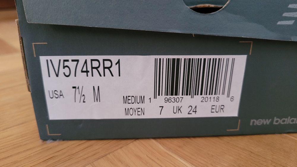 Buty dziecięce letnie New Balance 24 IV574RR1