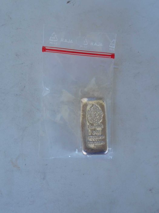 Barra de Prata de 100 gr.