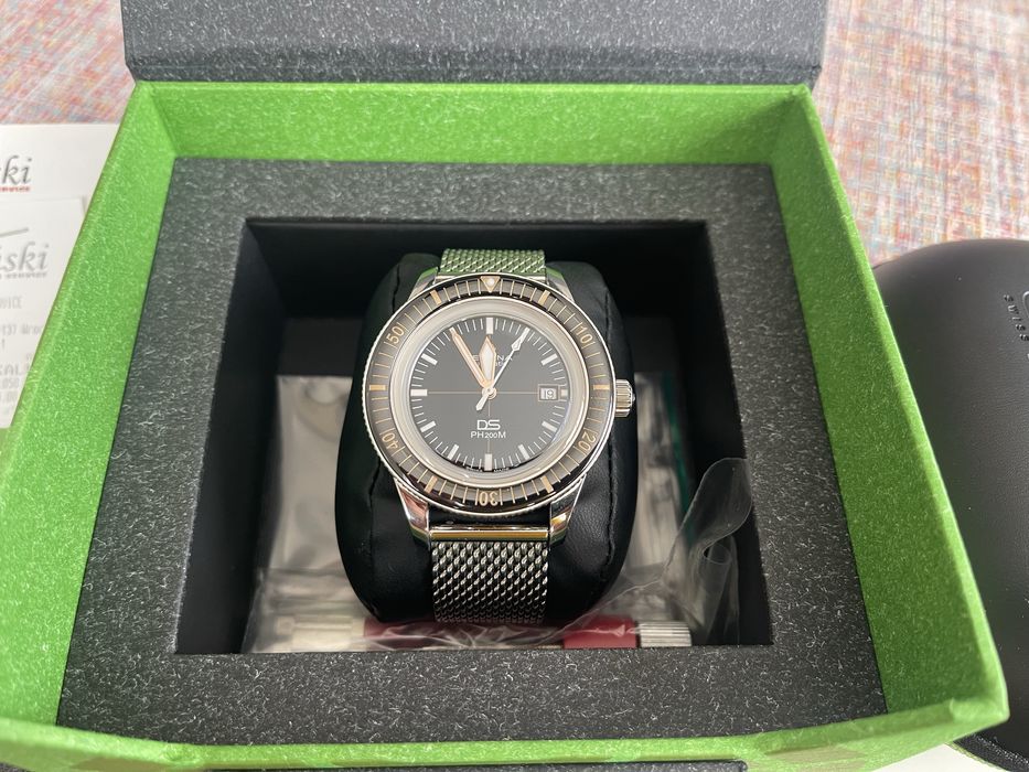 Certina DS PH 200 C0364071105001 Ceramic brand NEW full set