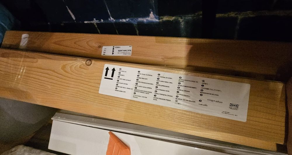 Łóżko ikea minnen +materac