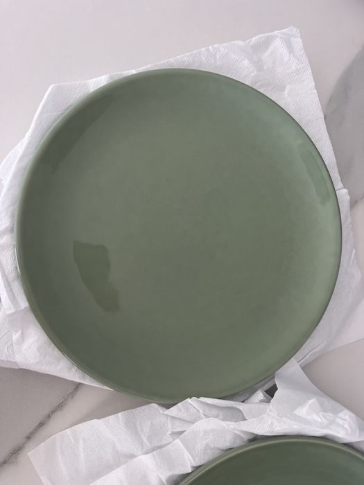 Pratos rasos - novos 6un