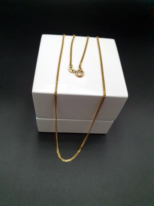 Złoty Łańcuszek splot Pancerka