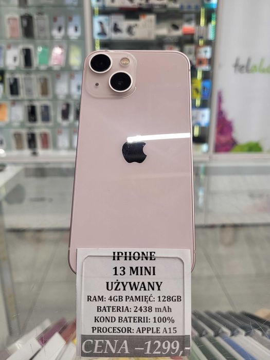 Iphone 13 Mini 128GB Bat 100% Telakces Felicity *Raty 0%