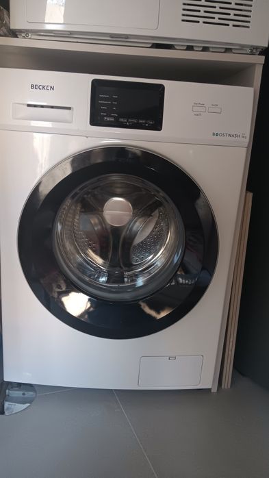 Máquina de Lavar Roupa BECKEN BoostWash BWM3640 (8 kg - 1400 rpm - Branco)