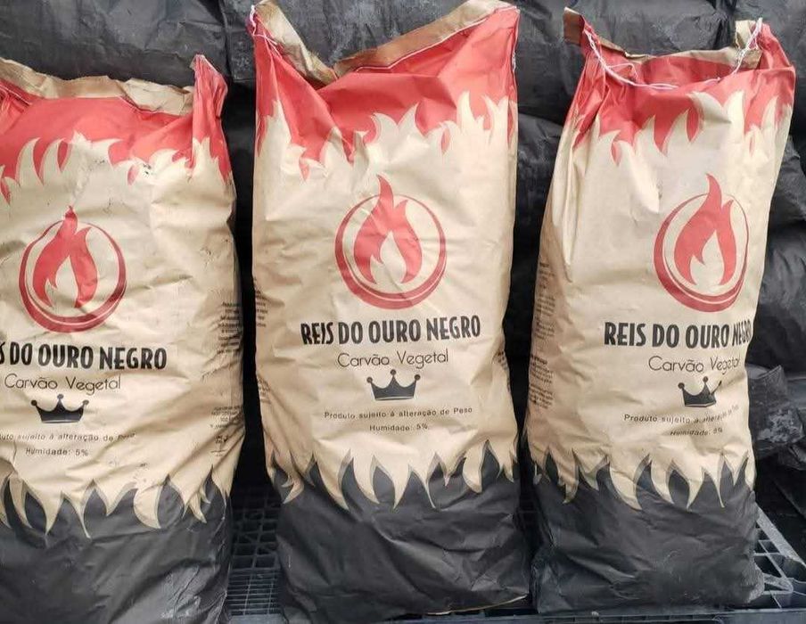 Carvão azinho e sobro