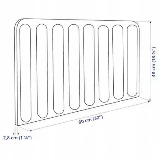 Przegrody akustyczne/ekran panel r.80x48 cm - dostawa lub wysyłka
