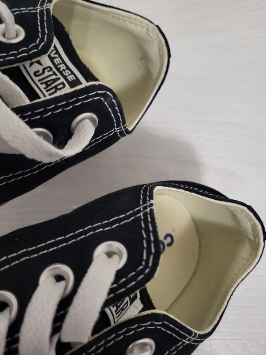 Czarne trampki converse all star 39