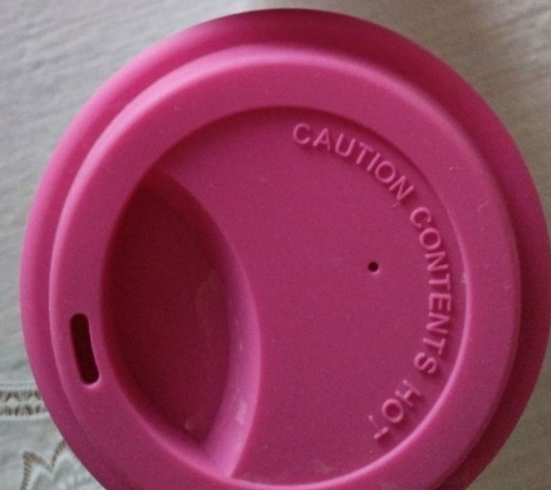 Чашка с термо крышкой, 350 мл