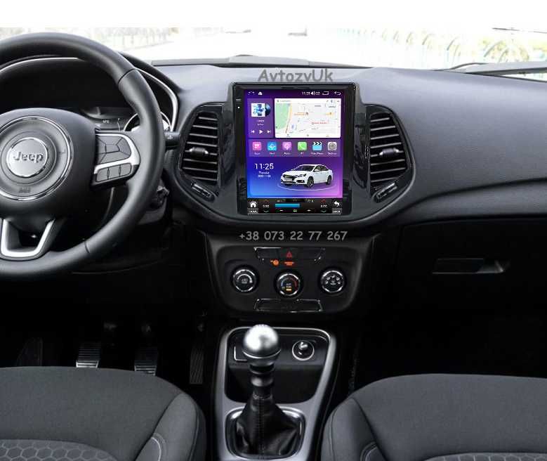 Магнитола COMPASS Jeep PATRIOT RENEGADE Патриот Компас CarPlay Android