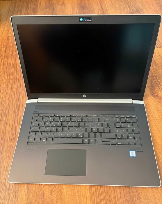 Laptop hp proobok 470 g5,i7-8550U,16 GB ram,256 GB SSD 17 cali stan bd