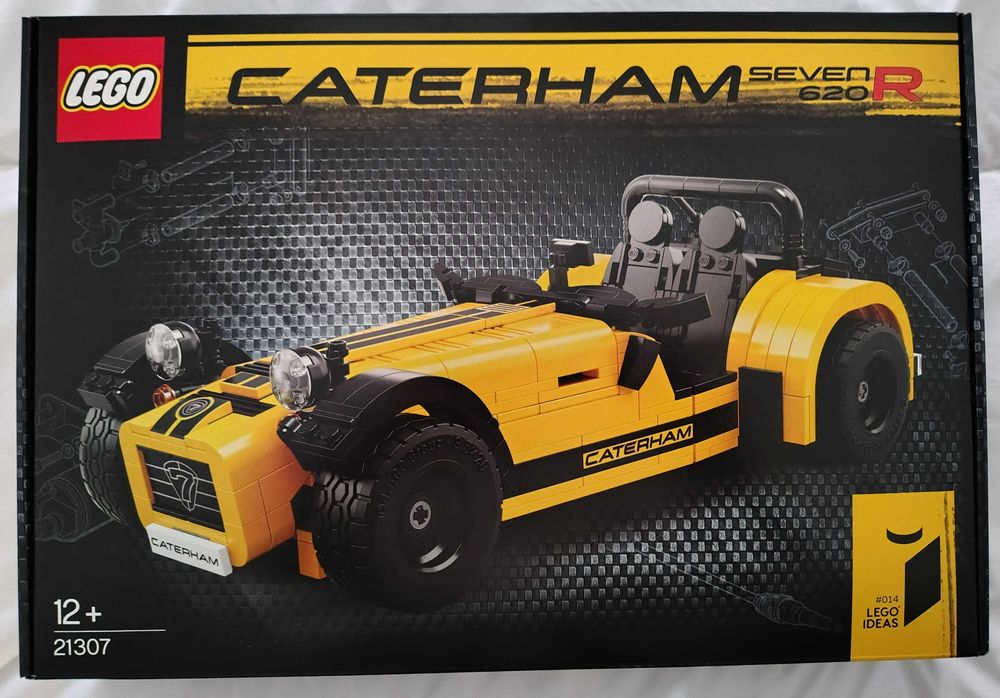 LEGO Ideas 21307 Caterham Seven 620R – Novo, Selado e Raro!